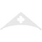 Ekena Millwork Pitch Turner Architectural Grade PVC Gable Pediment, 48"W x 20"H x 1"P (10/12) GPP048X020X100TUR - alternate 4